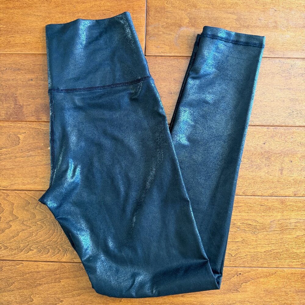 Offline by Aerie Leggings - Size Med - Faux Leather Look